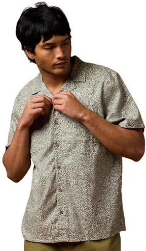 COTOPAXI Men's Short Sleeve Shirt Afuera Button Up