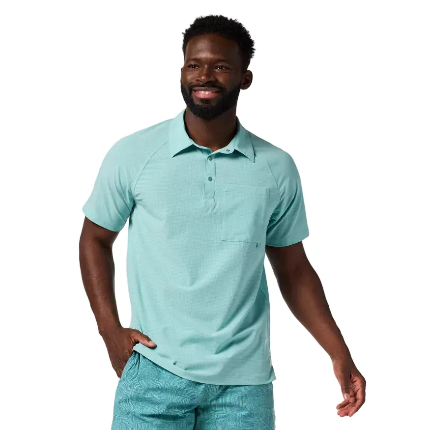 COTOPAXI MEN'S PULSO TECH POLO TIDE POOL