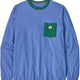 PATAGONIA Men's Long Sleeve Shop Sticker Pocket Responsibili-Tee Shirt