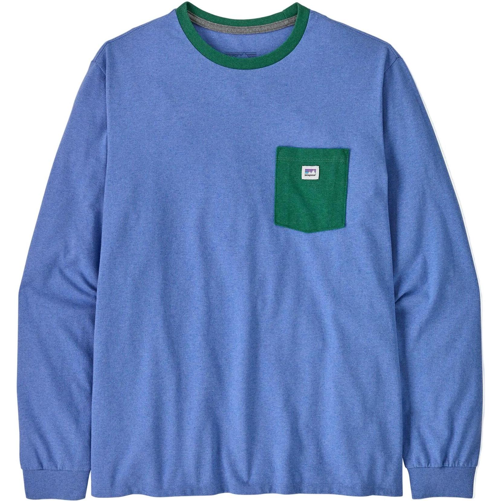 PATAGONIA Men's Long Sleeve Shop Sticker Pocket Responsibili-Tee Shirt