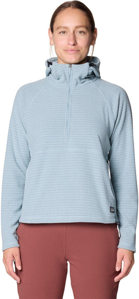 MOUNTAIN HARDWEAR Women's Summit Grid Half Zip Hoodie
