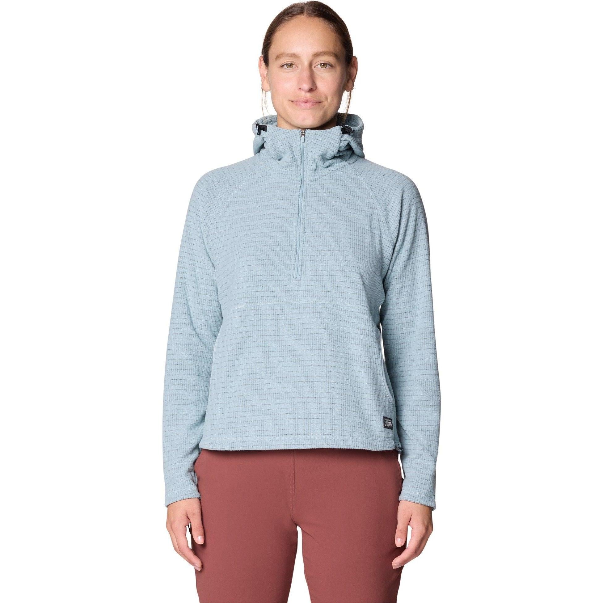 MOUNTAIN HARDWEAR Women's Summit Grid Half Zip Hoodie
