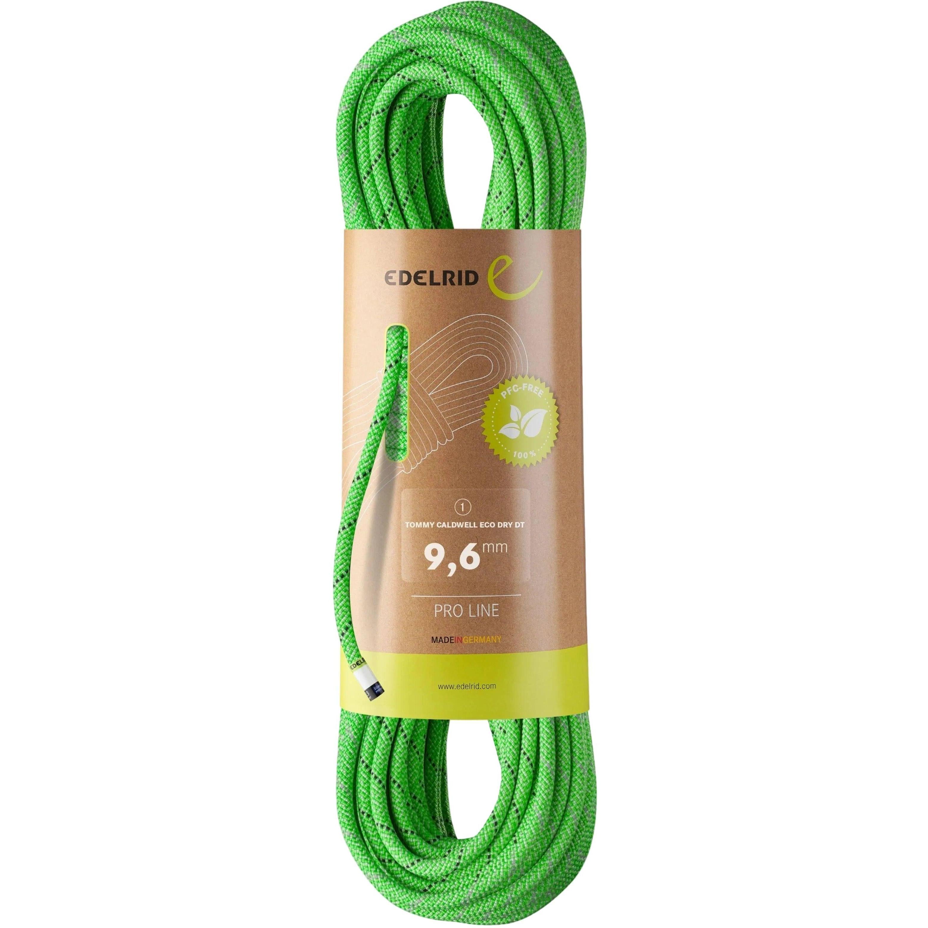 EDELRID 9.6 TOMMY CALDWELL EcoDry DUOTEC Climbing Rope