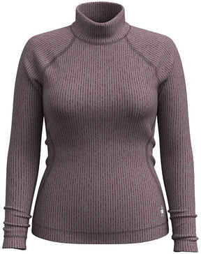 SMARTWOOL Women'sThermal Merino Rib Long Sleeve Turtleneck