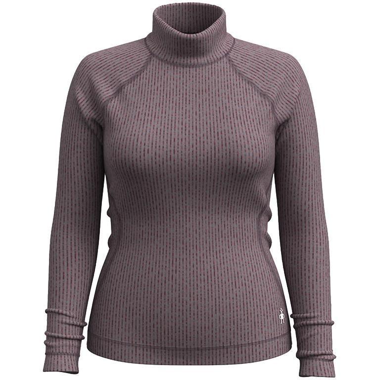 SMARTWOOL Women'sThermal Merino Rib Long Sleeve Turtleneck