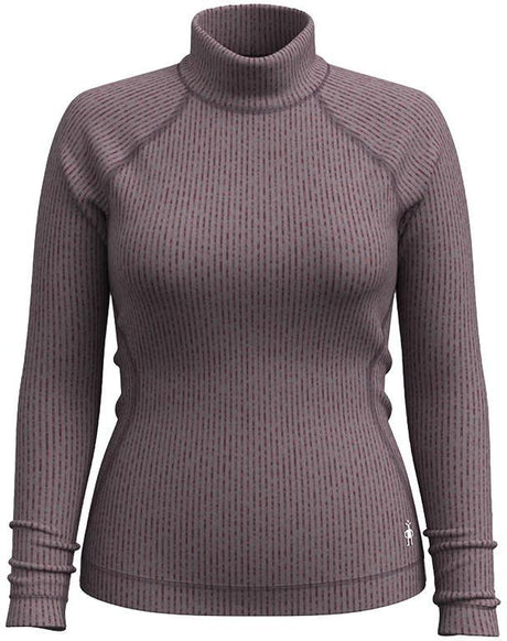 SMARTWOOL Women'sThermal Merino Rib Long Sleeve Turtleneck