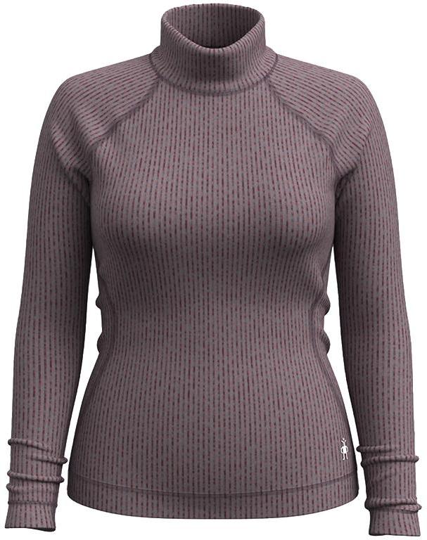 SMARTWOOL Women'sThermal Merino Rib Long Sleeve Turtleneck