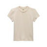 PRANA Women's Short Sleeve Lotus Tee Stone Stripe