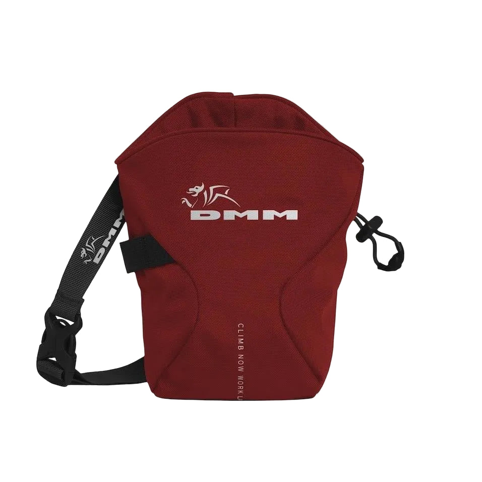 DMM TRACTION CHALK BAG RED