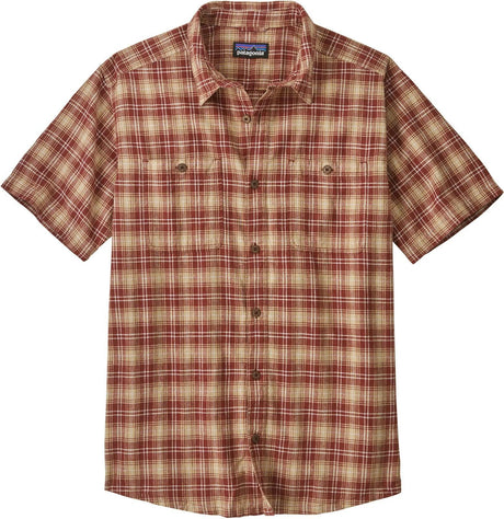 PATAGONIA Men's Short Sleeve Back Step Button-Down Shirt