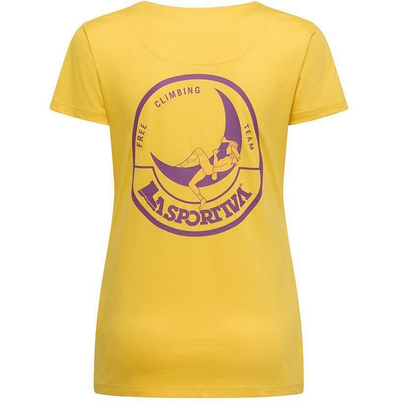LA SPORTIVA Women's Short Sleeve T-Shirt Climbing on the Moon